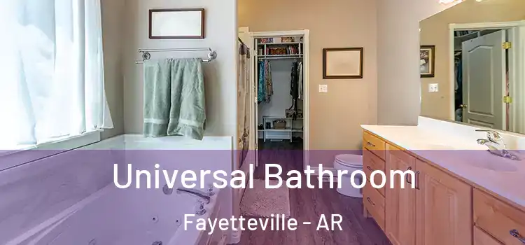  Universal Bathroom Fayetteville - AR